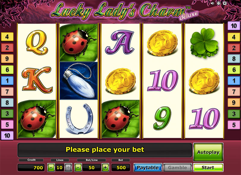Slot machine lucky lady charm gratis