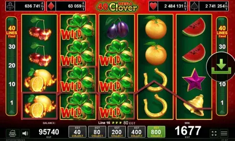 40 Mega Clover Slot Online