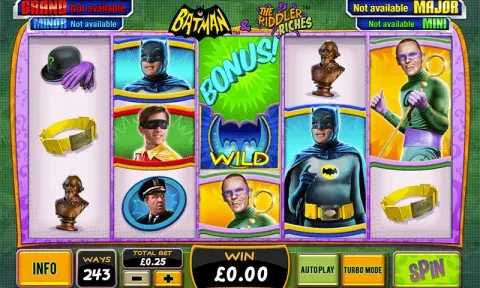 Batman and the Riddler Riches Slot Game