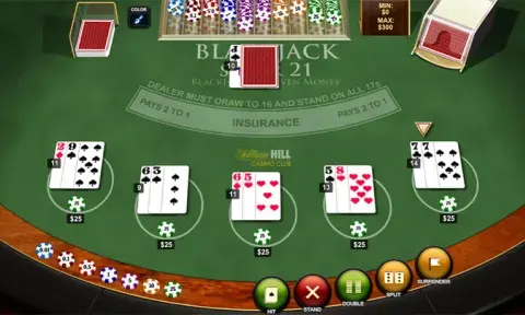 Blackjack Super 21 Online