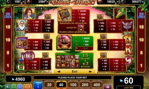 Book of Magic Slot Game