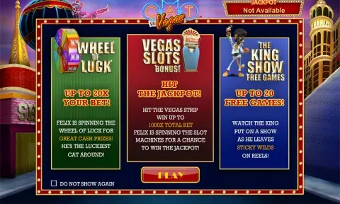 Cat in Vegas Slot Online