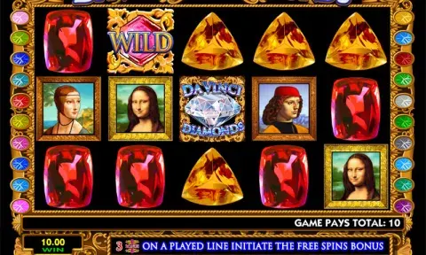 Da Vinci Diamonds Slot Free
