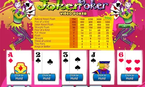 Joker Poker Game