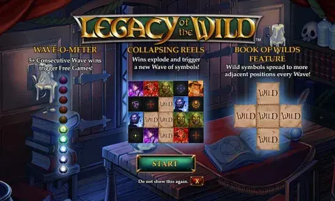 Legacy of the Wild Slot Game