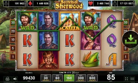 Secrets of Sherwood Slot