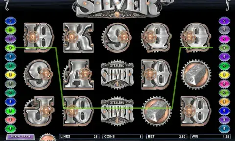 Sterling Silver 3D Slot Free