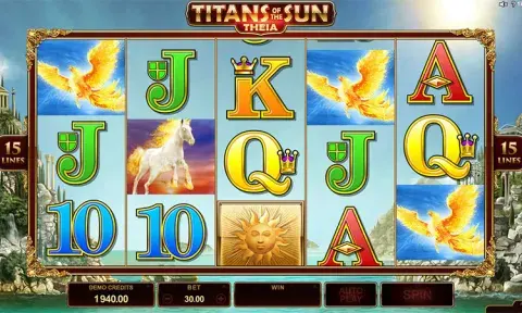 Titans of the Sun Theia Slot Game