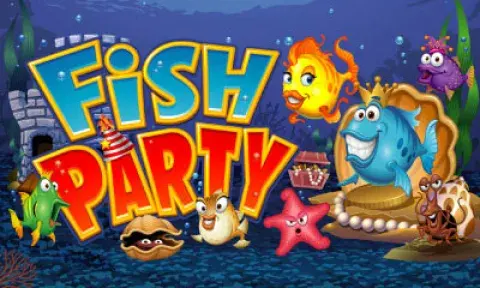 Fish Party Slot Logo