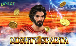 Mighty Sparta Slot Logo