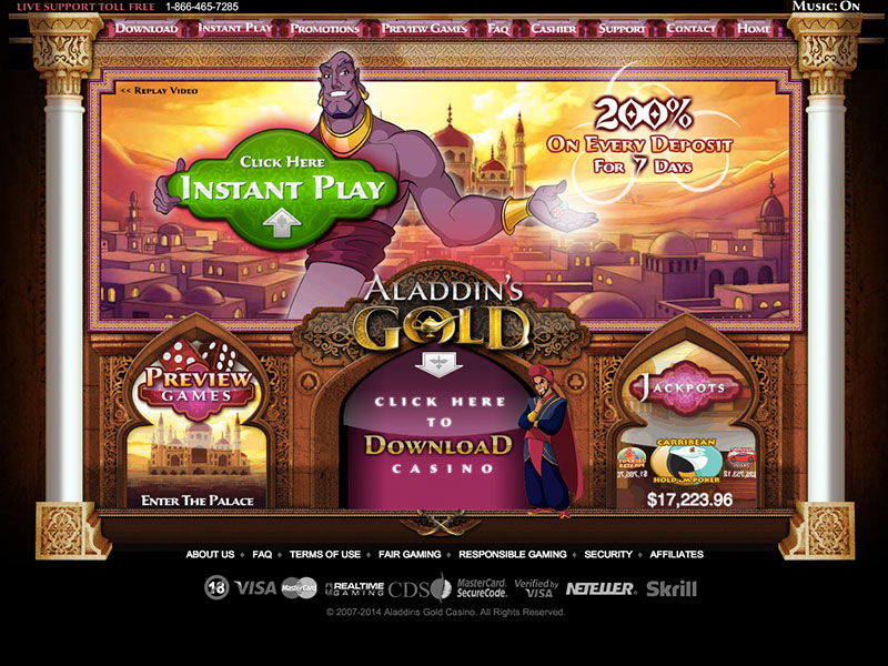 Aladdin Gold Casino