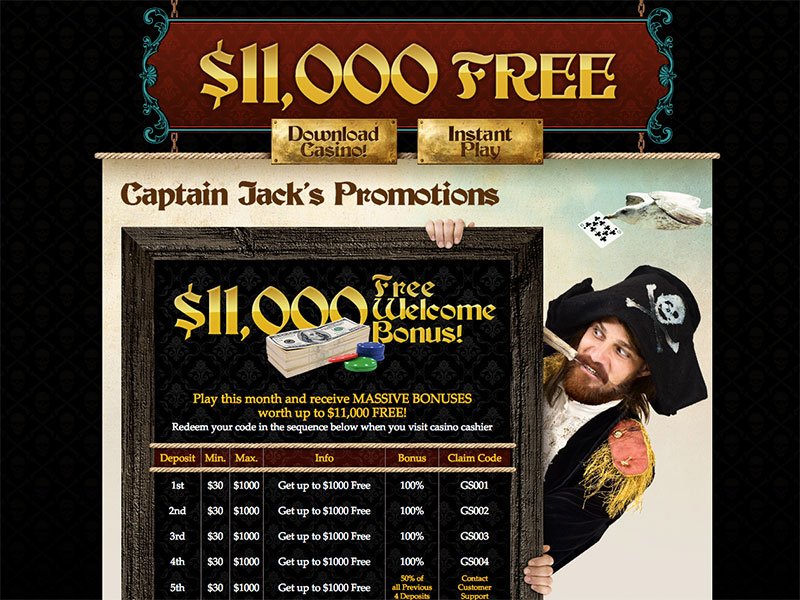 Captain Jack Casino Review