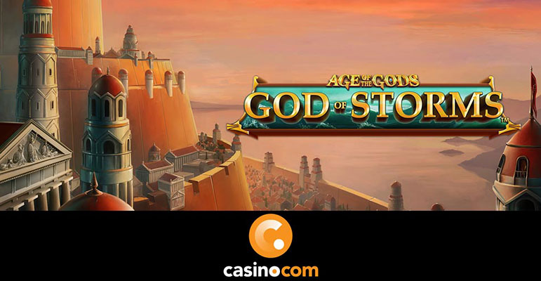 Spin at the latest Age of the Gods slot by Playtech available on Casino.com with an exceptional bargain.