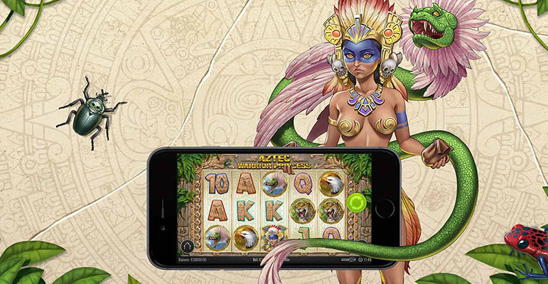 Be Hypnotized by Play N Go marvelous New Aztec Warrior Princess Slot