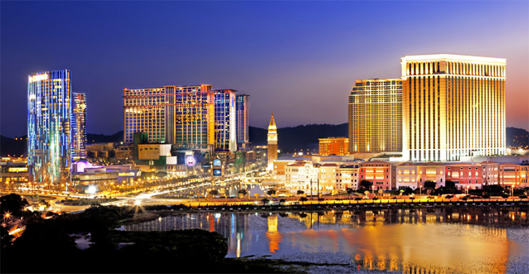 Macau now soars to first place worldwide in casino revenues