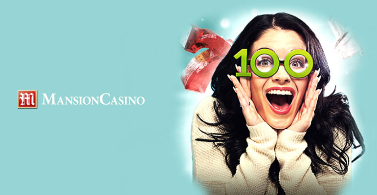 Awesome top up Bonus every month at Mansion Casino