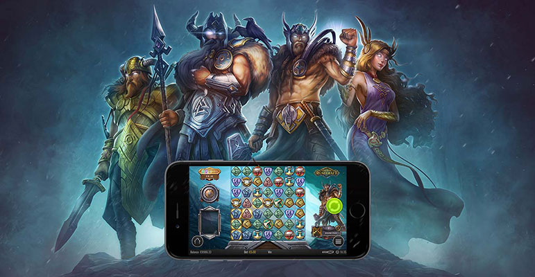 Be amongst Gods while playing on the latest Viking Runecraft Slot by Play'n Go