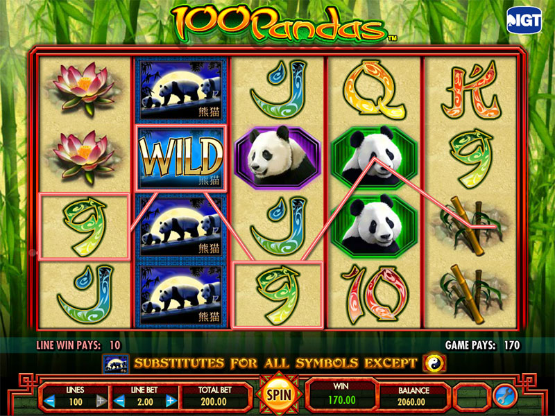 100 Pandas Slots