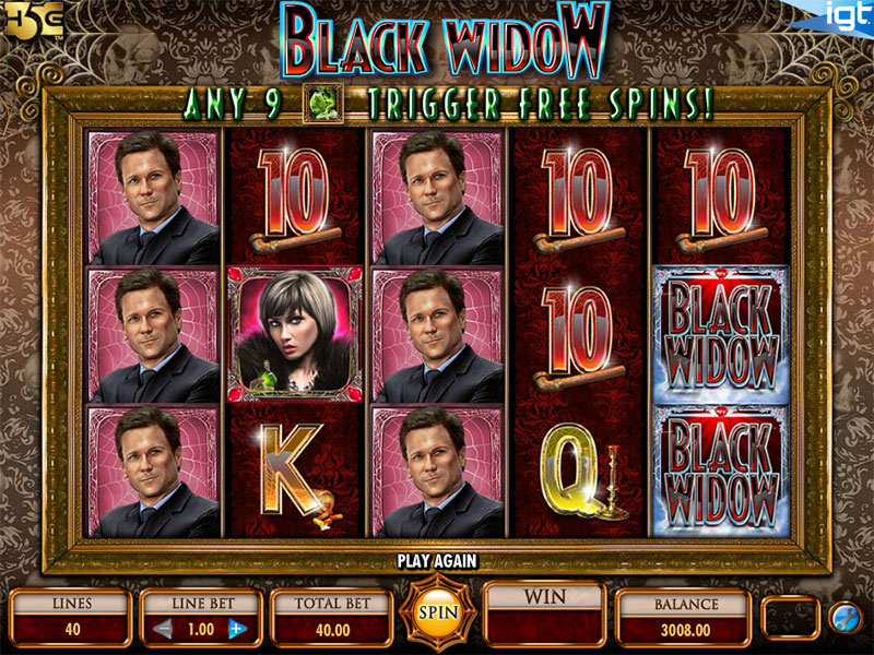 Igt Black Widow Slot Machine