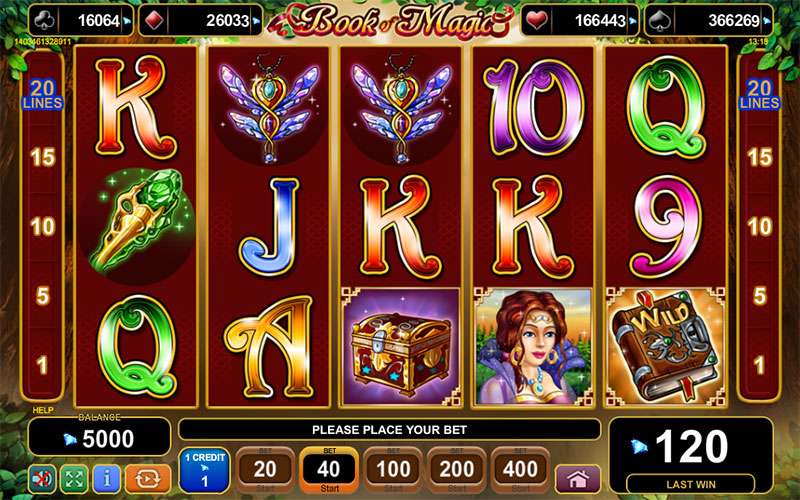 Free Book Of Magic Slot Machine Online