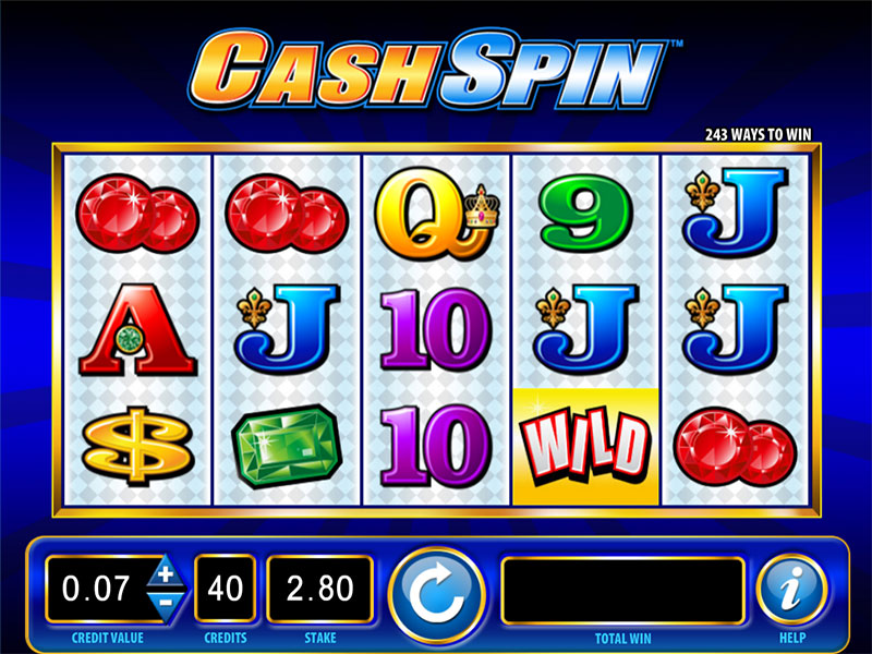 Play Free Cash Spin Slot Machine Online