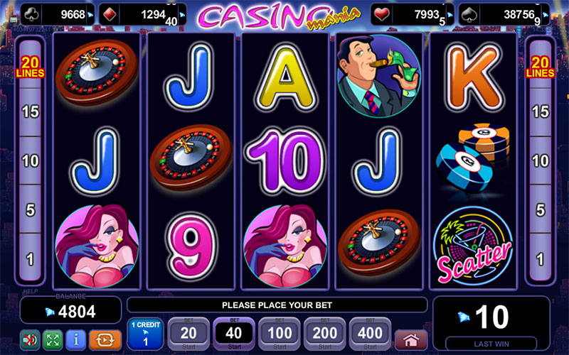 Casino Mania Slot - Free Play & Review ️ August 2022 | DBestCasino.com
