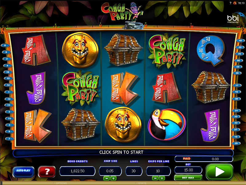 Conga Party Slot Machine