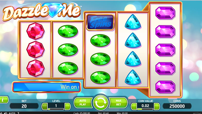 Dazzle Me Slot Gambling