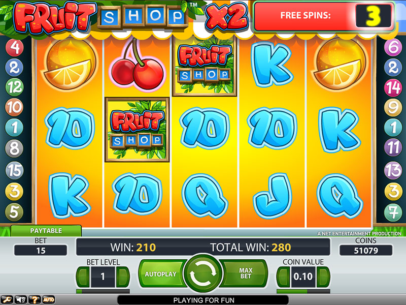 Fruit Shop Slot Machine