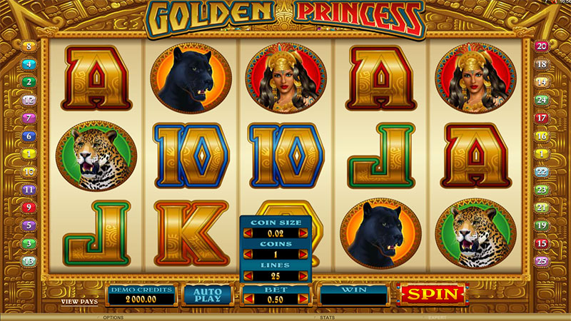 Golden Princess Slot Machine