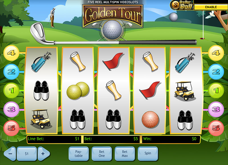 where is the gold slot machine online