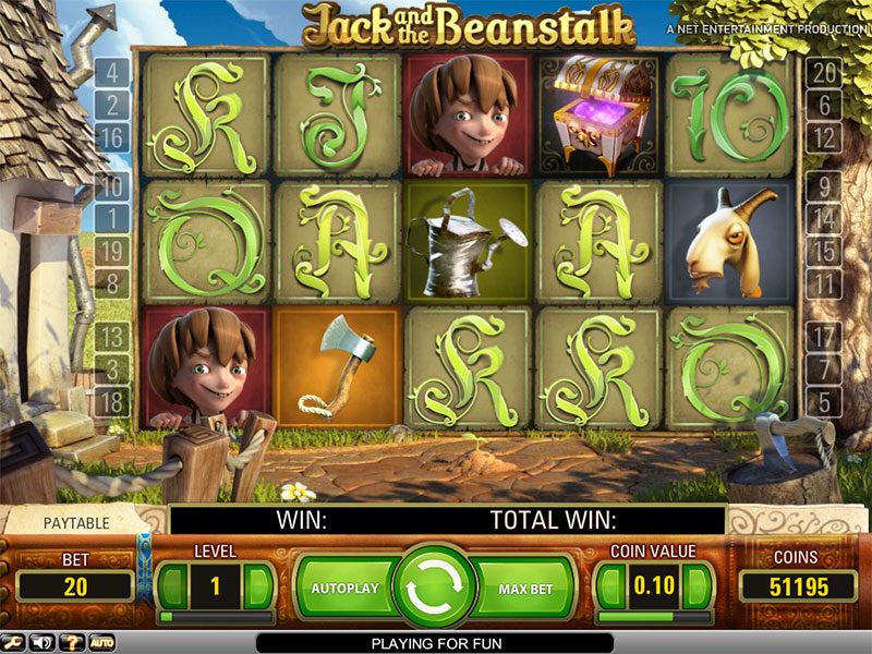 Jack And The Beanstalk Slot Machine