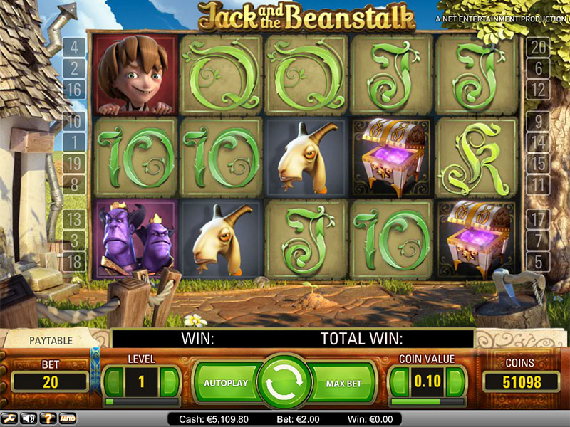 Jack And The Beanstalk Slots