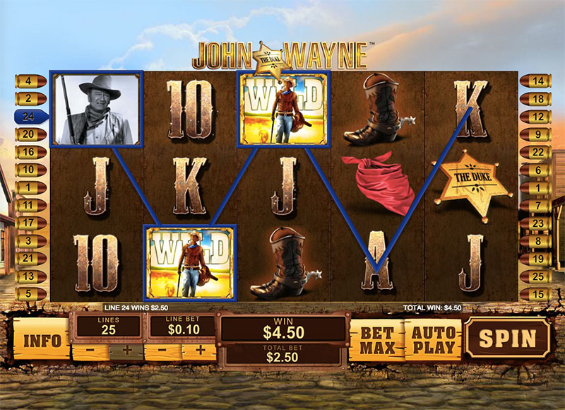 John Wayne Free Slots