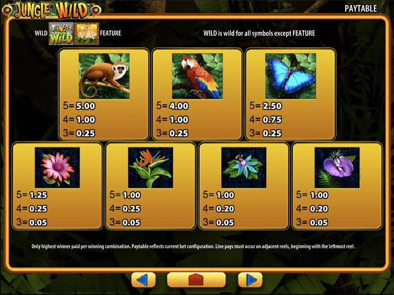 Free Slots Jungle Wild