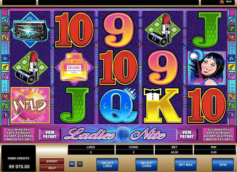 Ladies Nite Slot Machine