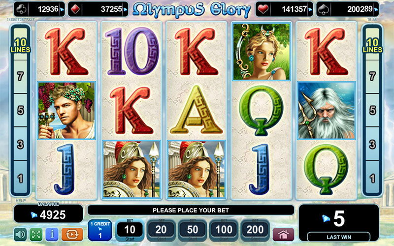 Olympus Glory Slot Machine