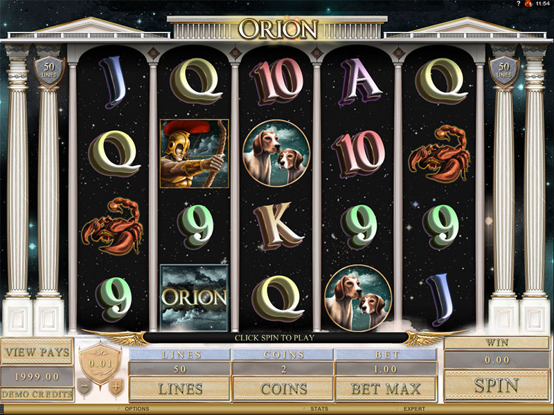 Orion Slot Machine