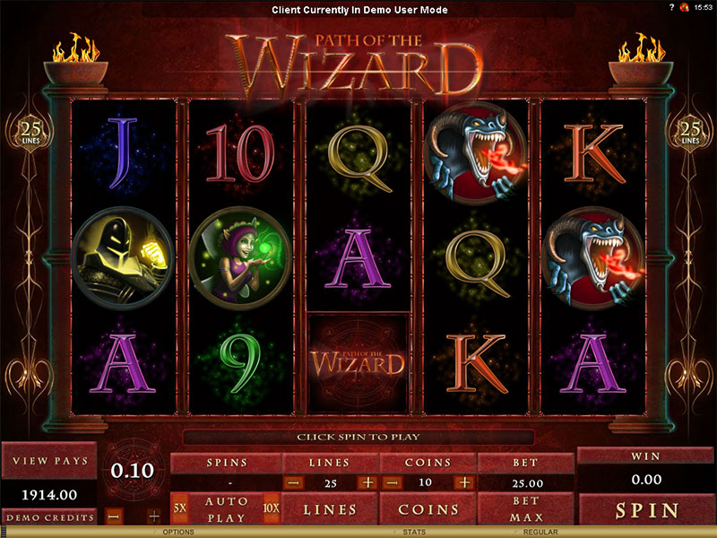 Path of the Wizard Slot Machine