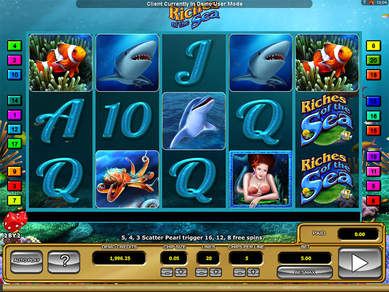 riches of the sea slot