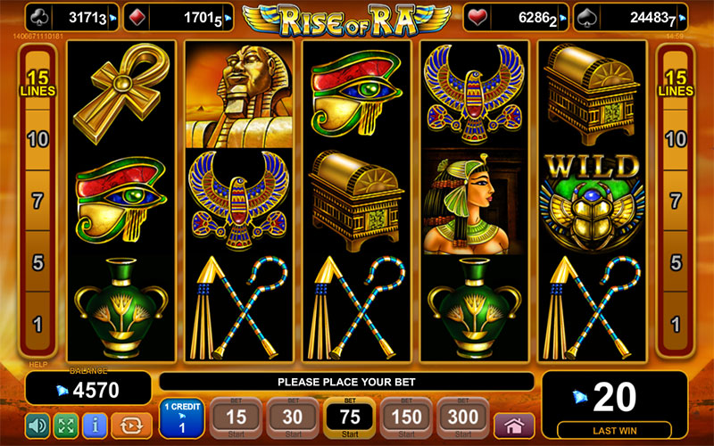 rise of ra slot online