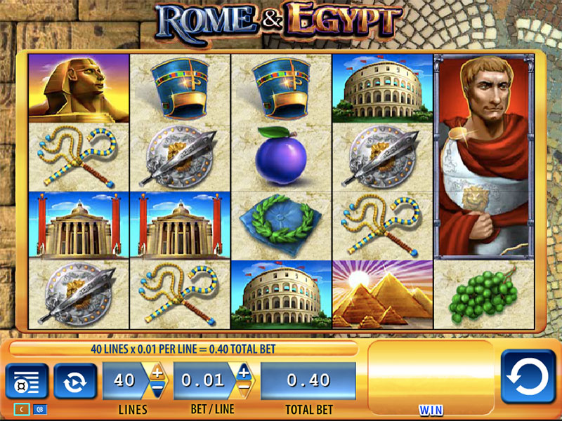 Rome And Egypt Slot Machine