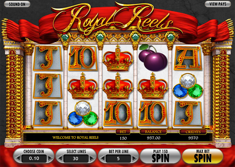 Royal Reels Slot Machine For Sale