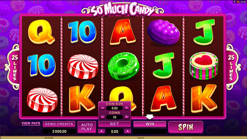 So Much Candy Slot Machine