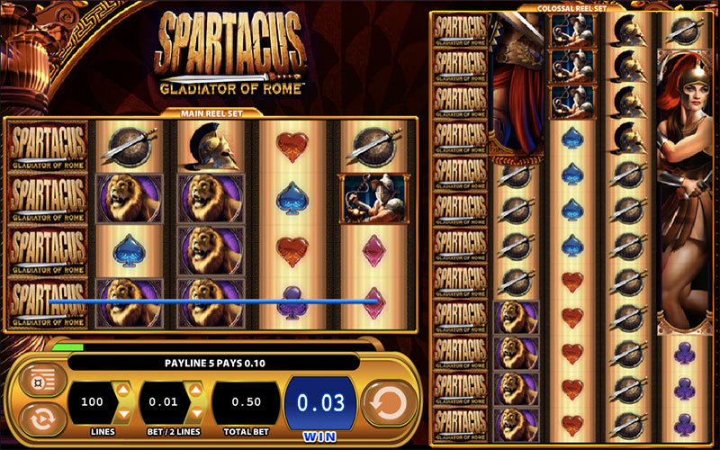 Spartacus Slot Machine Free
