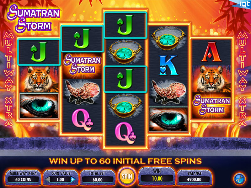 Sumatran Storm Slot Machine