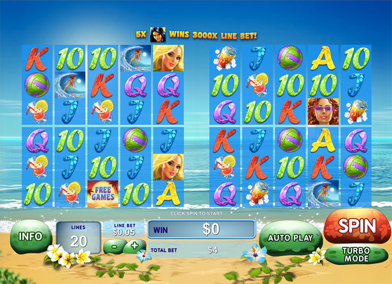 Sunset Beach Slot Machine Free Play Game Dbestcasino Com