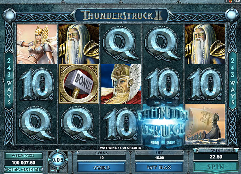 thunderstruck 2 slot free play
