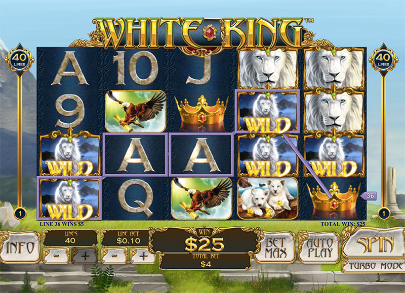 White King Free Online Slots how to win money at the casino slot machines 