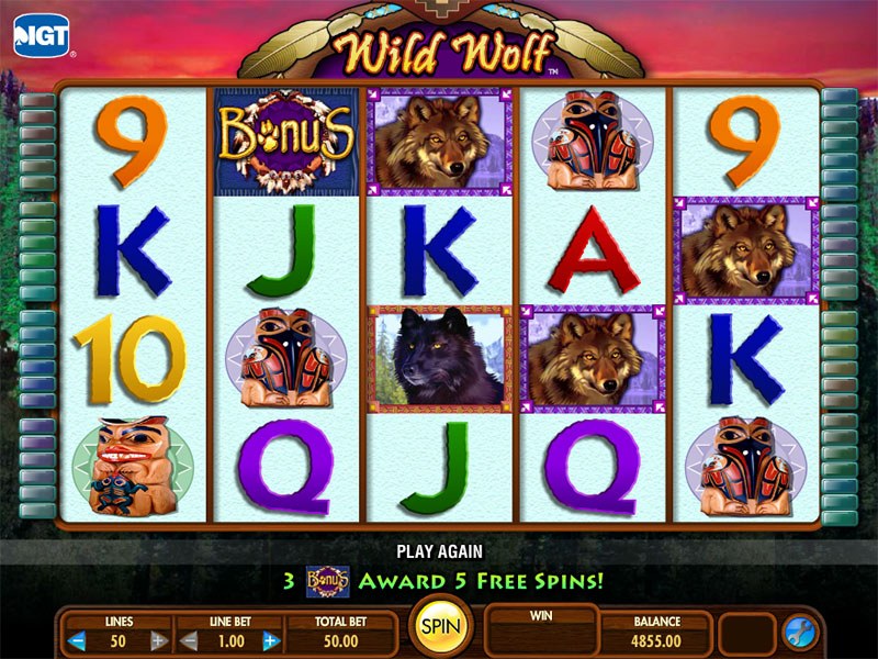 Wild Wolf Slot Machine Free